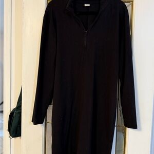 Sunday Best Black Midi Dress